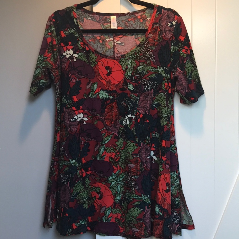 LuLaRoe Floral Perfect T